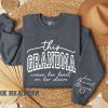 Custom This Grandma Wears Her Heart On Her Sleeve Sweatshirt Shirt with Names On Sleeve Mommy Heart Hoodie Mothers Day Gift 4