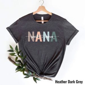 Custom Nana Shirt with Kids' Names - Personalized Grandma or Nana T-Shirt - Mother's Day Gift