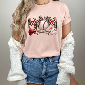 Baseball Mama Shirt - Baseball Mom Shirt for Women - Sports Mom T-Shirt - Family Baseball Lover Gift - Mother's Day Shirt