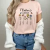 Custom Mothers Day Shirt Personalized Mom Gift Mothers Day Gift Mamas Garden T Shirt Customized Mom Tee