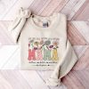 Retro Mama Mothers Day Sweatshirt Custom Mama Shirt With Kids Names Wildflowers Mama Shirt