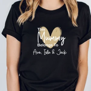This Mummy Belongs To Mummy Shirt Custom Mama Shirt Personalised Shirt New Mum Gift