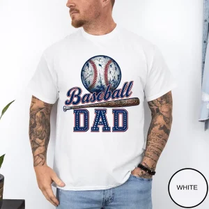 Baseball Dad Shirt ? Funny Baseball Father T-Shirt ? Sports Dad Gift for Father's Day or Game Day