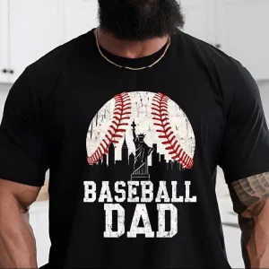 Baseball Dad T-Shirt ? Perfect Father's Day Gift for Sports Loving Dads