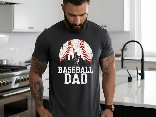 Baseball Dad Shirt Baseball 3