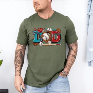 Baseball Dad Shirt Baseball Gifts 1