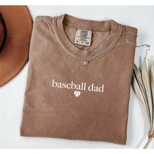 Baseball Dad Shirt Comfort Colors 2