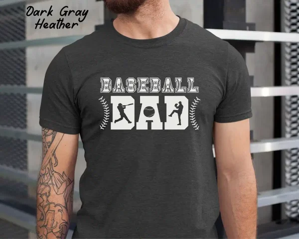 Baseball Dad Shirt Fathers Day 1