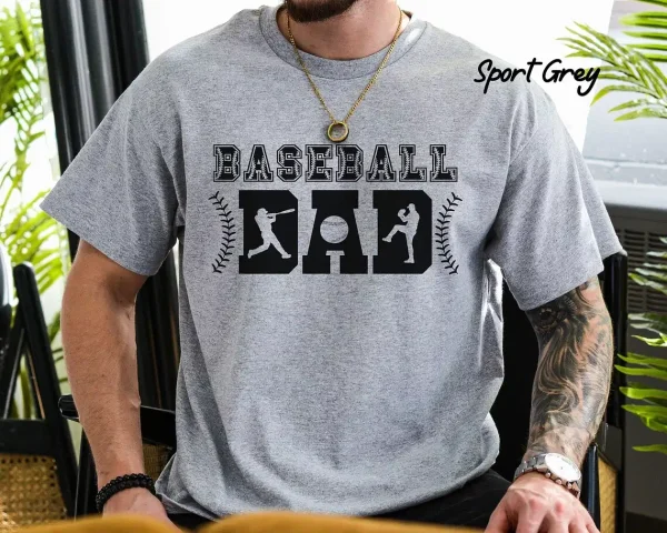 Baseball Dad Shirt Fathers Day 2