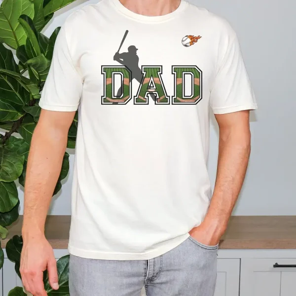 Baseball Dad Shirt Fathers Day 3 1
