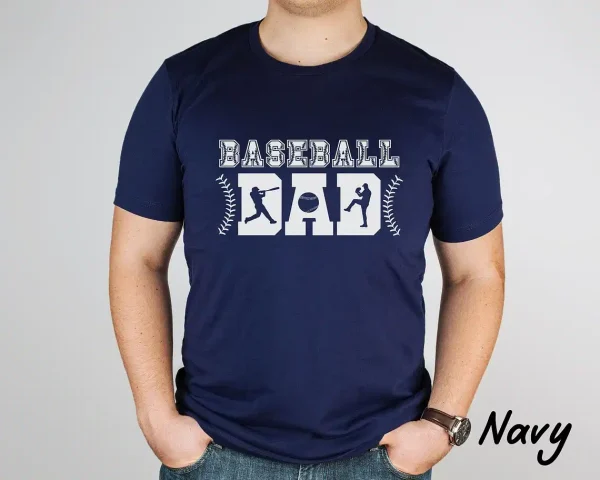 Baseball Dad Shirt Fathers Day 3