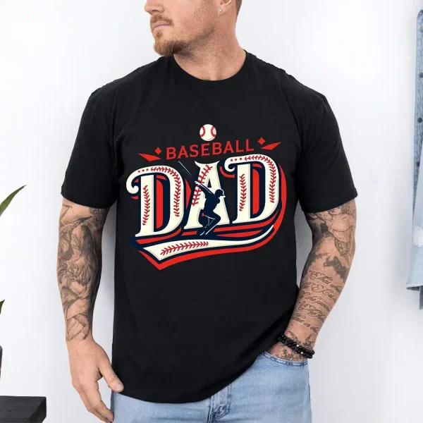 Baseball Dad Shirt Fathers Day 4