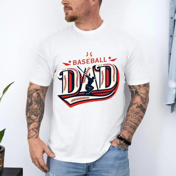 Baseball Dad Shirt Fathers Day 5