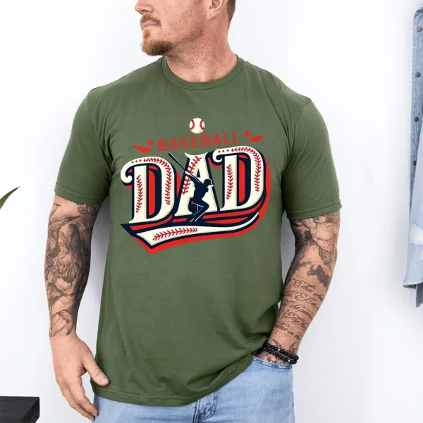 Baseball Dad Shirt Fathers Day 7