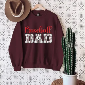 Baseball Dad T-Shirt ? Throwing Player Graphic ? Father?s Day or Game Day Gift