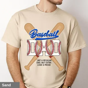 Baseball Dad Tshirt 1