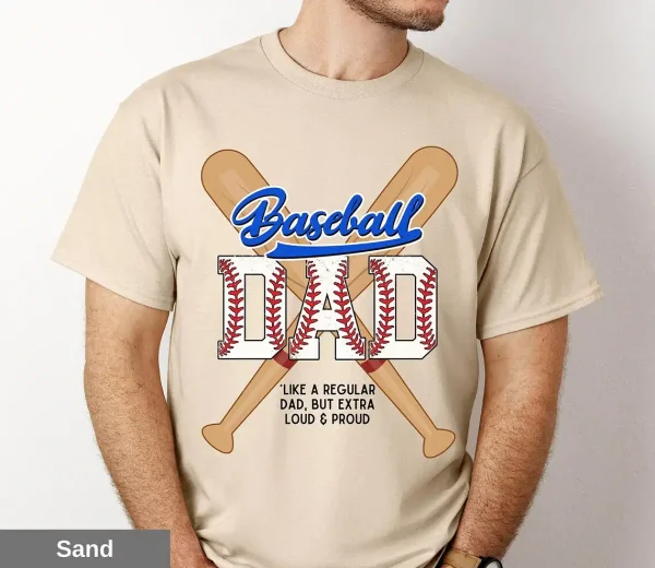 Baseball Dad Tshirt 1
