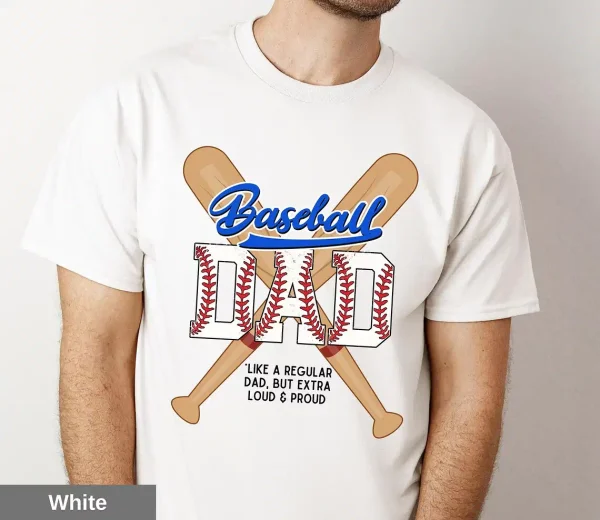 Baseball Dad Tshirt 2