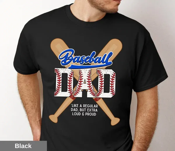 Baseball Dad Tshirt 3
