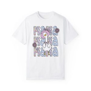 Brushstroke Mama Goose Shirt Trendy Floral Mama Goose T Shirt Mothers Day Shirt Retro Checkered Mama Tee Silly Goose Lover Gift 2 1