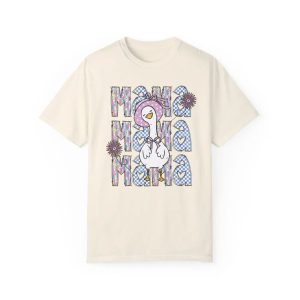 Brushstroke Mama Goose Shirt Trendy Floral Mama Goose T Shirt Mothers Day Shirt Retro Checkered Mama Tee Silly Goose Lover Gift 3 1