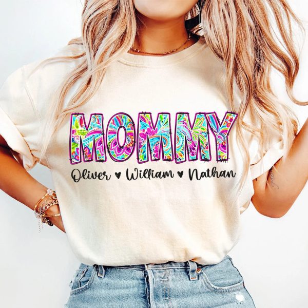CUSTOM Mama Mimi Mom PNG Bundle Floral Boho Mama Png Personalized Mama Png Floral Mama png Canva Custom Template Canva Editable 5 1