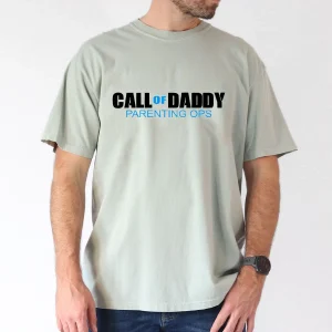 Casual Polyester Short Sleeve T Shirt with Bold Letter Print Machine Washable All Season Wear 3