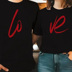 Couples Casual Crew Neck 1