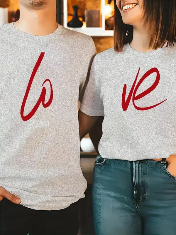 Couples Casual Crew Neck 4