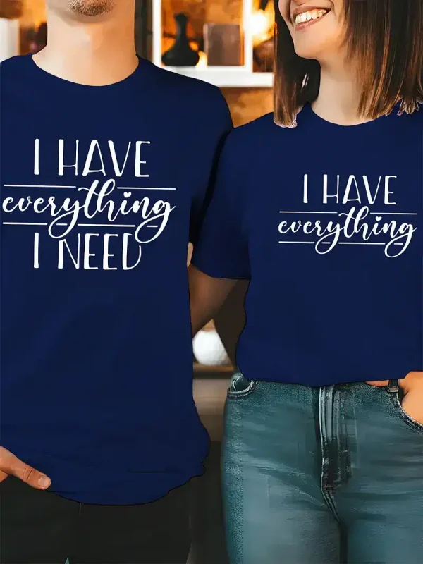 Couples Matching T Shirts 1
