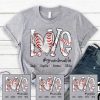 Custom Baseball Grandma T Shirt Personalized Baseball Mom Grandma Tee Shirt Baseball Mom Shirt With Kid Names Gift for Lover Baseball 5 1