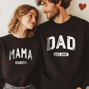 Custom Mom And Dad Shirt 2