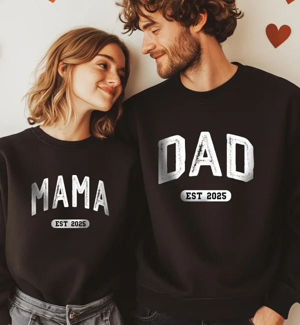 Custom Mom And Dad Shirt 2