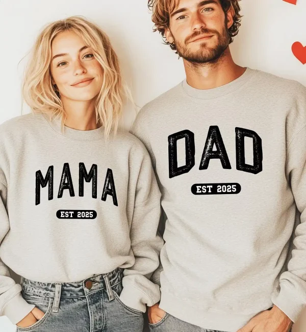 Custom Mom And Dad Shirt 3