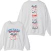 Custom Mom Sweatshirt American Mama Hoodie Coquette Ribbon Tee USA Flag Bow Hoodie Kids Names Tee July 4th 2 Sided Tee Mothers Day Tee 4 1