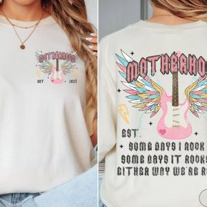 Custom Motherhood, Motherhood Some Day I Rock It, Trendy Mom T-Shirt ? The Best Mother 's Day Gift