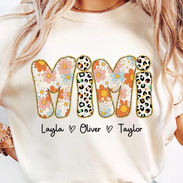 Custom Name Grandma Png Bundle Grandma Nini Mimi Nana Png Mothers Day Png Mama Varsity Png Floral Spring Png Family Shirt Matching Png 2 1