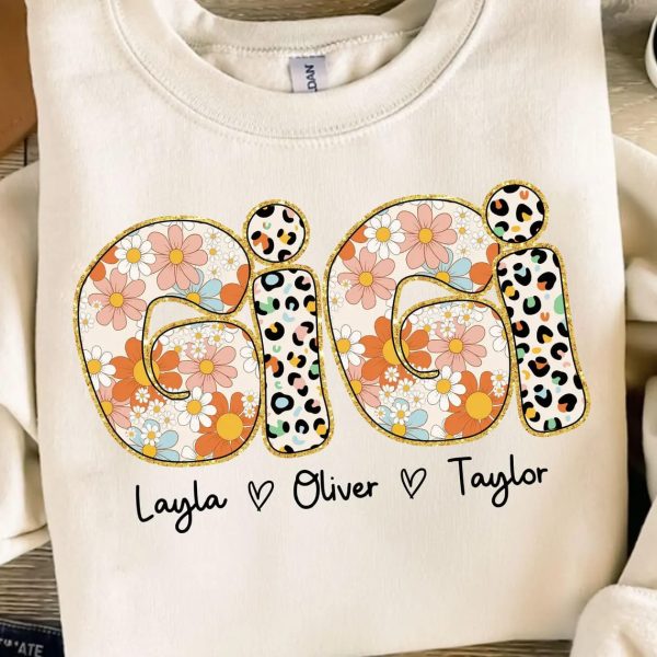 Custom Name Grandma Png Bundle Grandma Nini Mimi Nana Png Mothers Day Png Mama Varsity Png Floral Spring Png Family Shirt Matching Png 3 1