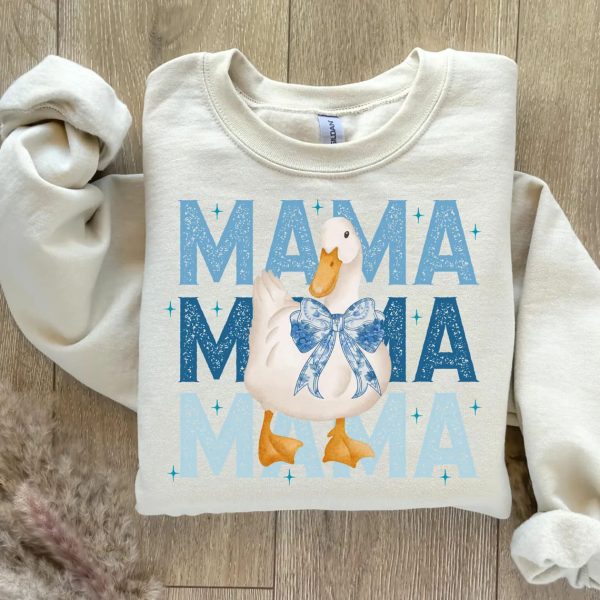 Cute Mama Coquette Png Goose Png Goose Lover Sublimation Mothers Day Png Girly Png Goose T shirt Png Birthday Gift For Her Duck Png 3 1