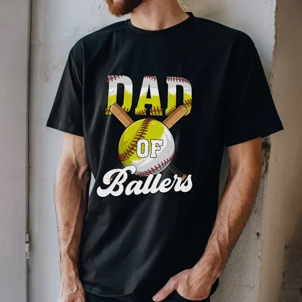 Dad Of Ballers Shirt 2