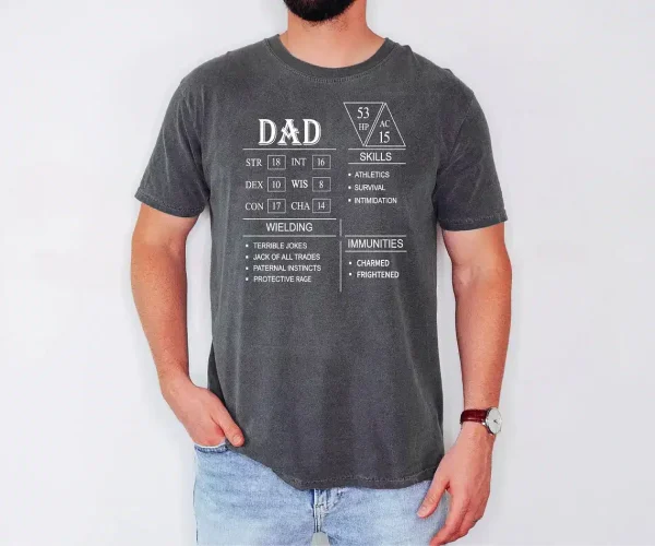 DnD Dad Shirt Block 1