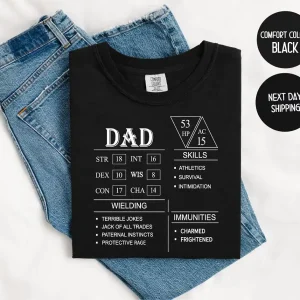 DnD Dad Shirt Block 3