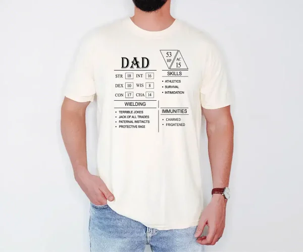 DnD Dad Shirt Block 4