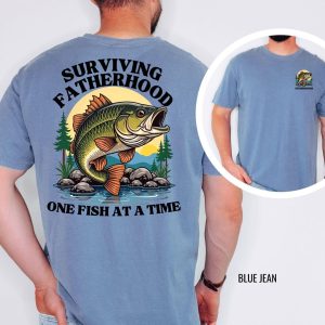 Fatherhood shirt Dad fishing 1