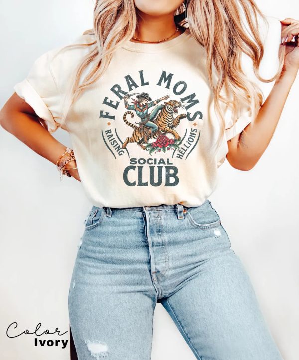 Feral Moms Social Club Shirt 4 1