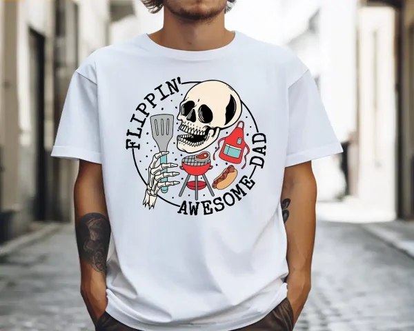 Flippin Awesome Dad Shirt 1