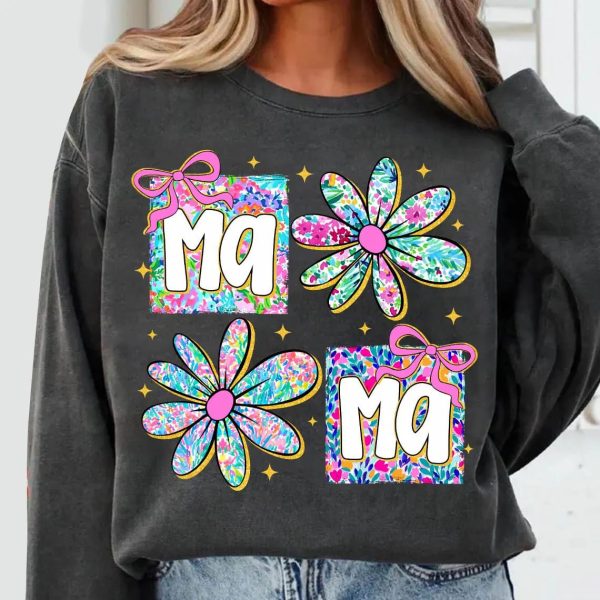Floral Mama Coquette PNG Mama Flower Png Preppy Mama Png Mama Floral Png Retro Mama Flower png Mama png Mothers Day png 1 1