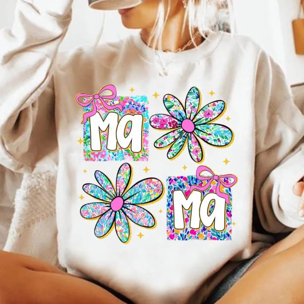 Floral Mama Coquette PNG Mama Flower Png Preppy Mama Png Mama Floral Png Retro Mama Flower png Mama png Mothers Day png 2 1