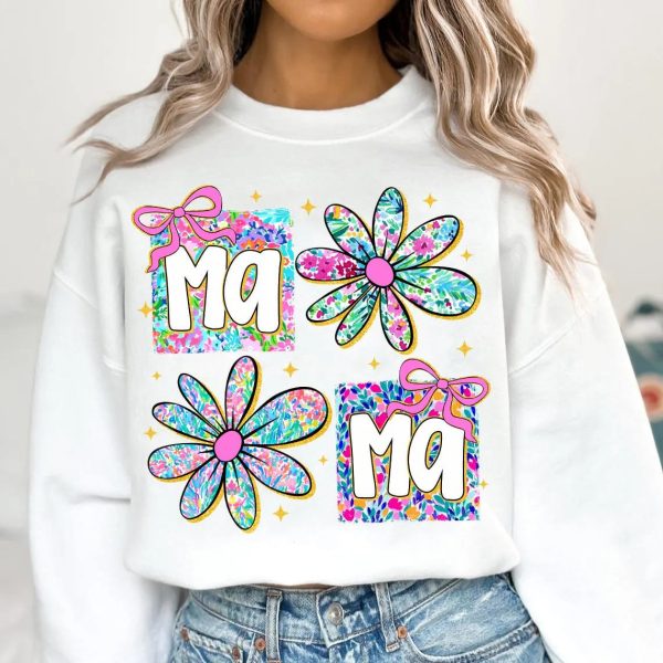 Floral Mama Coquette PNG Mama Flower Png Preppy Mama Png Mama Floral Png Retro Mama Flower png Mama png Mothers Day png 3 1