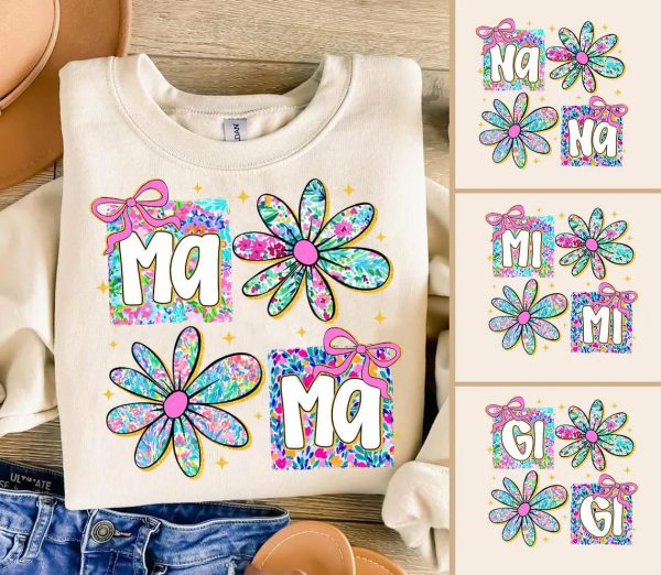 Floral Mama Coquette PNG Mama Flower Png Preppy Mama Png Mama Floral Png Retro Mama Flower png Mama png Mothers Day png 4 1
